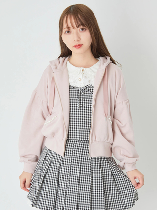 パールポケットコンパクトパーカー - Ank Rouge(アンクルージュ)の