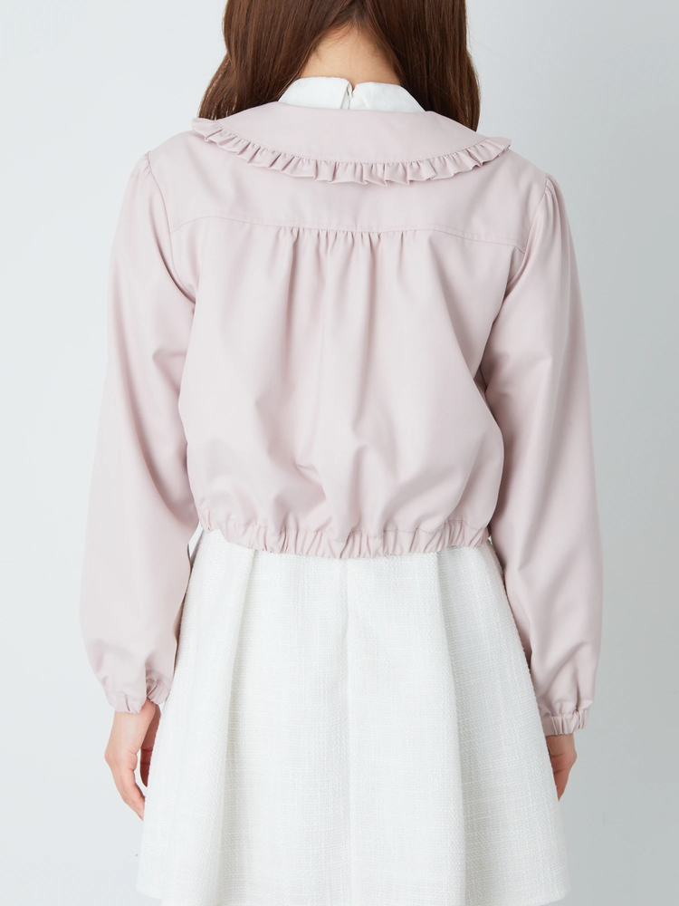 hugi FRILLBLOUSON フリルブルゾン select）フリルブルゾン | make_ai