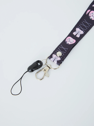 Sakiプリントネックレスストラップ - Ank Rouge(アンクルージュ)の