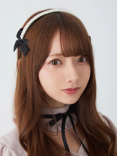 サイドリボンパールカチューシャ