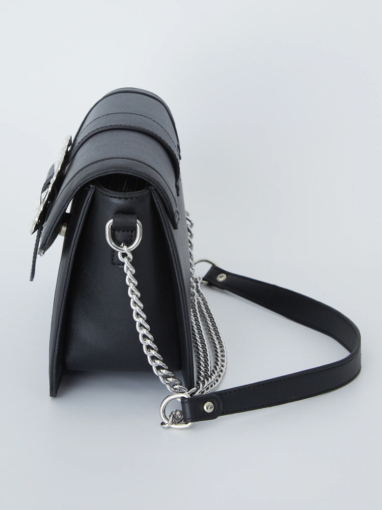【 】◆CKJ チェーンフラップバッグ◆送料無料◆ CHARLES & KEITH｜Calla カルラ フロントフラップチェーン
