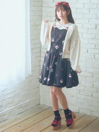 フリルポケットロゴリボンパーカー - Ank Rouge(アンクルージュ)の