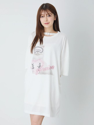 新品タグ付♡アンクルージュ♡ネコちゃん制服セットアップ♡ピンク♡ 新品タグ付♡アンクルージュ♡ネコちゃん制服セットアップ