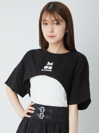 AnkRouge プリンセステレコTOPS プリンセステレコTOPS - Ank Rouge(アンクルージュ)のTシャツ