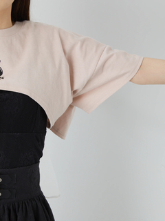 BACKリボンショートTOPS