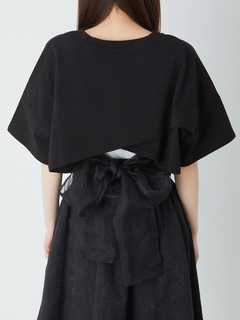 BACKリボンショートTOPS