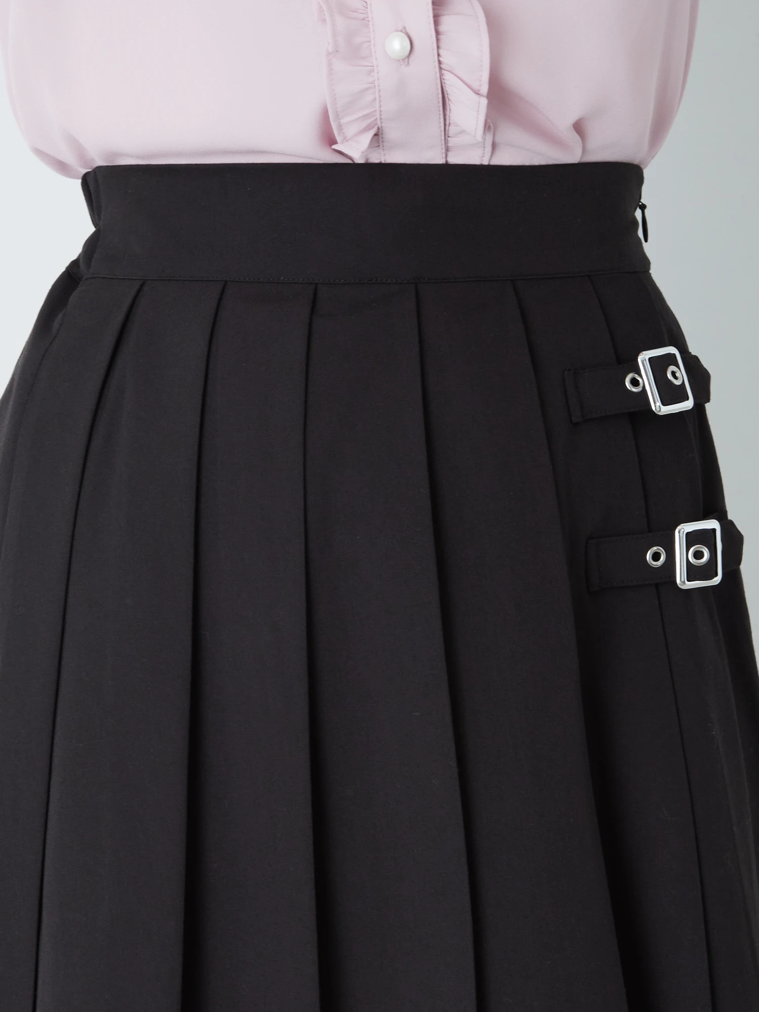 裾オーガンジープリーツSK - Ank Rouge(アンクルージュ)のスカート