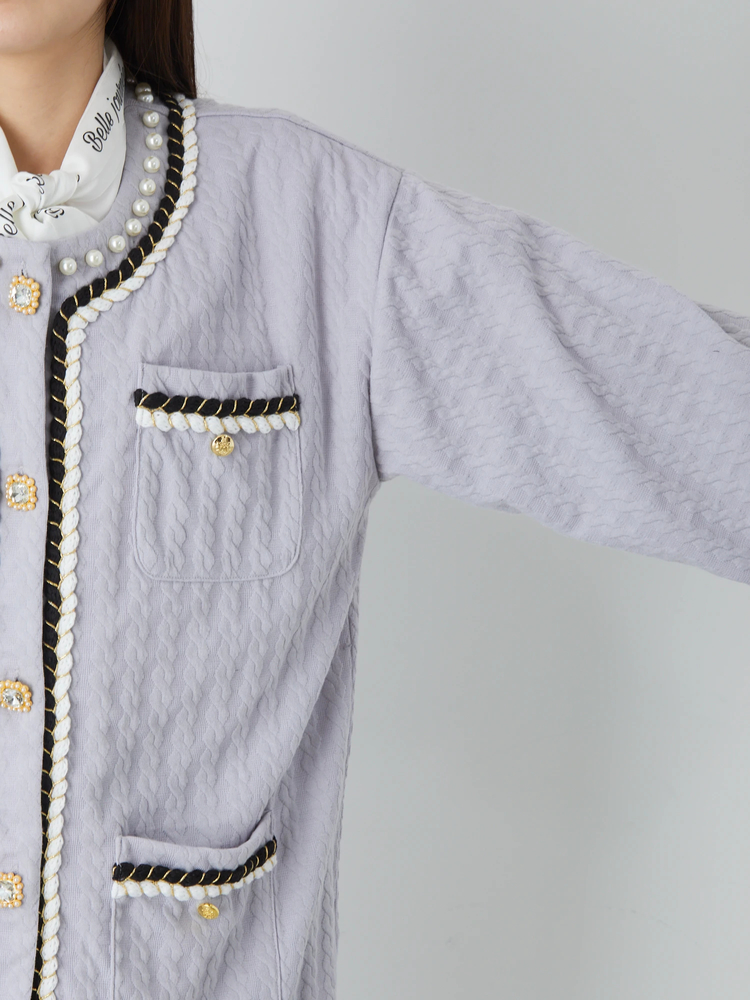 センスのいい お歳暮 厚手Moncler gamme Rouge アルパカ ロング