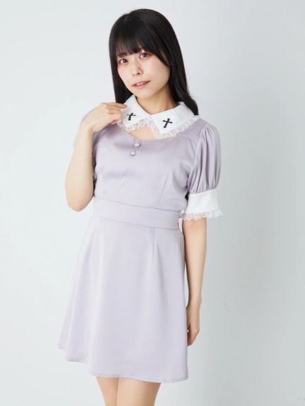 デコルテ開きドーリーop Ank Rouge アンクルージュ のワンピース ファッション通販 Ailand アイランド