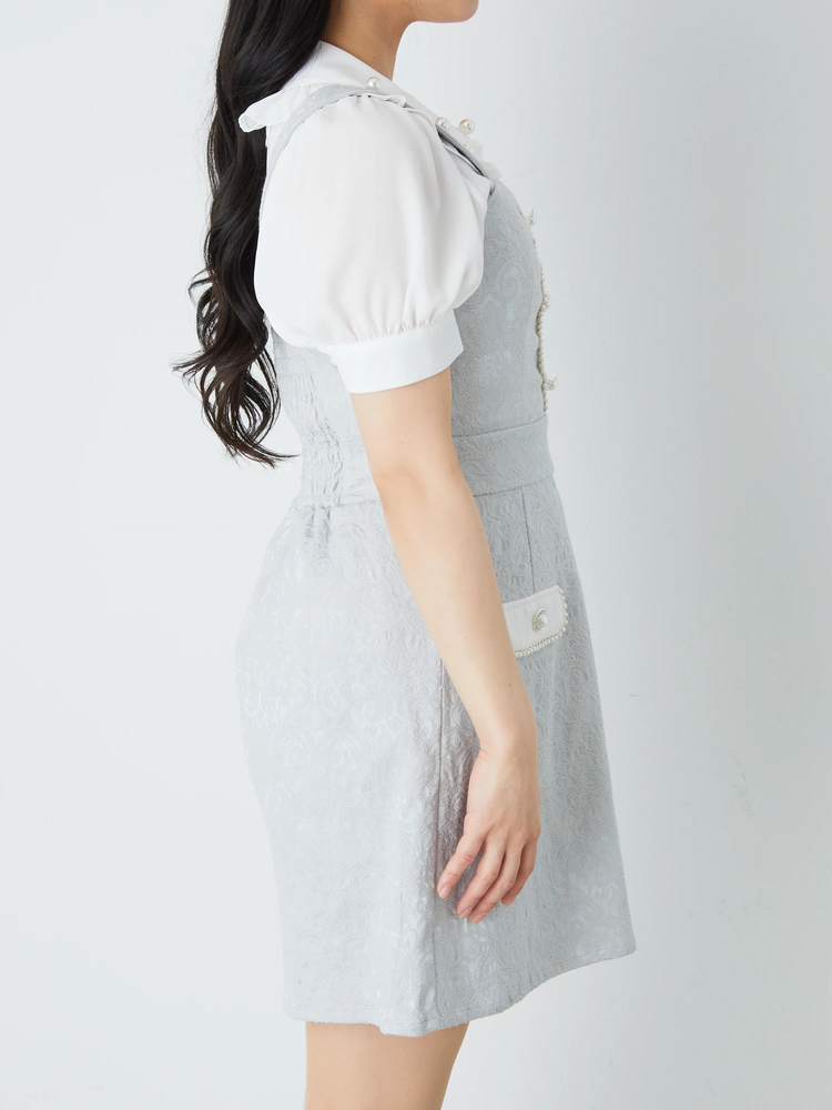 Ank Rouge ジャンスカ　ワイシャツ❌ スピンドルジャンスカ - Ank Rouge(アンクルージュ)のスカート