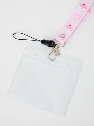 SALE♡ネップアラン2点セット♡ピンク ケーキハートネックストラップ - Ank Rouge(アンクルージュ)の