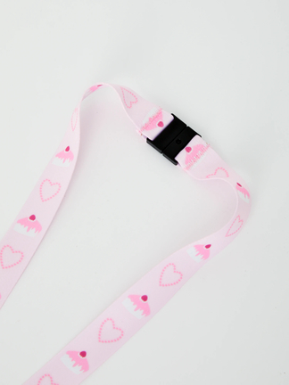 SALE♡ネップアラン2点セット♡ピンク ケーキハートネックストラップ - Ank Rouge(アンクルージュ)の