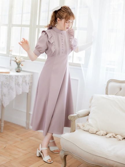 Backリボンフレアロングop Ank Rouge アンクルージュ のマキシワンピ ファッション通販 Ailand アイランド