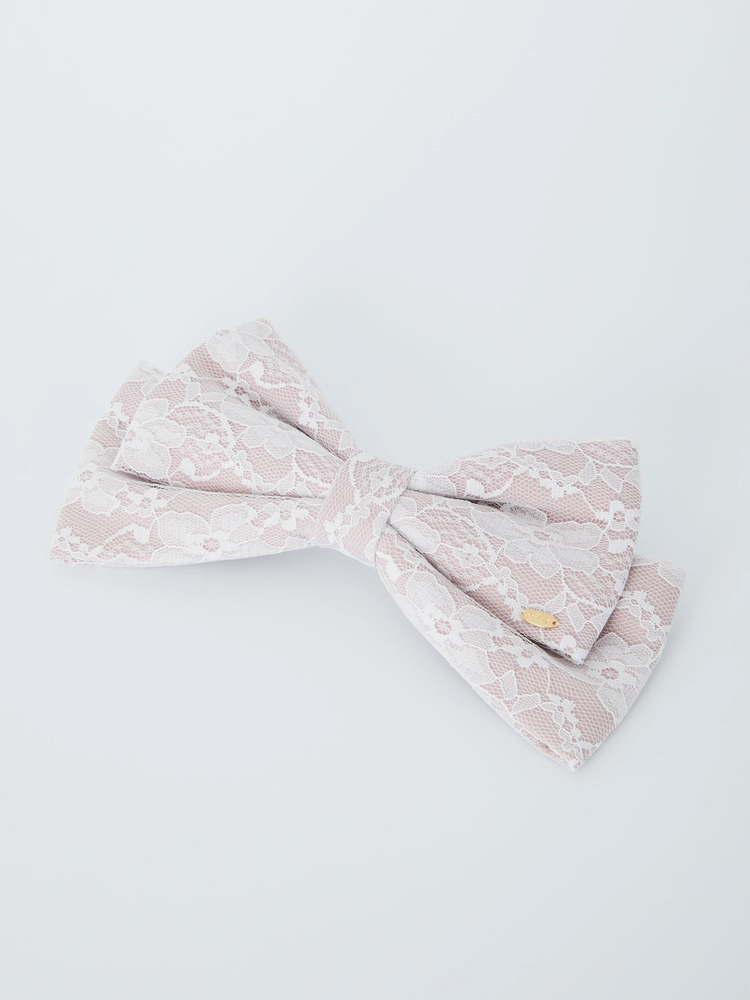 MARS薔薇柄＆レースりぼんバレッタ BABY,THE STARS SHINE BRIGHT Lilina リボンバレッタ - BELSEL