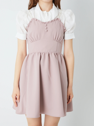 BACKリボンパールストラップJSK - Ank Rouge(アンクルージュ)の  