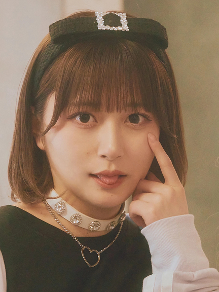 ツイードカチューシャ(ホワイト)