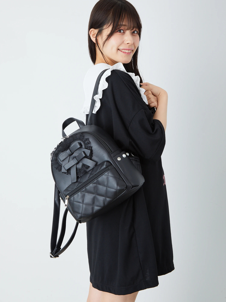 ハートリボンリュック - Ank Rouge(アンクルージュ)のリュック