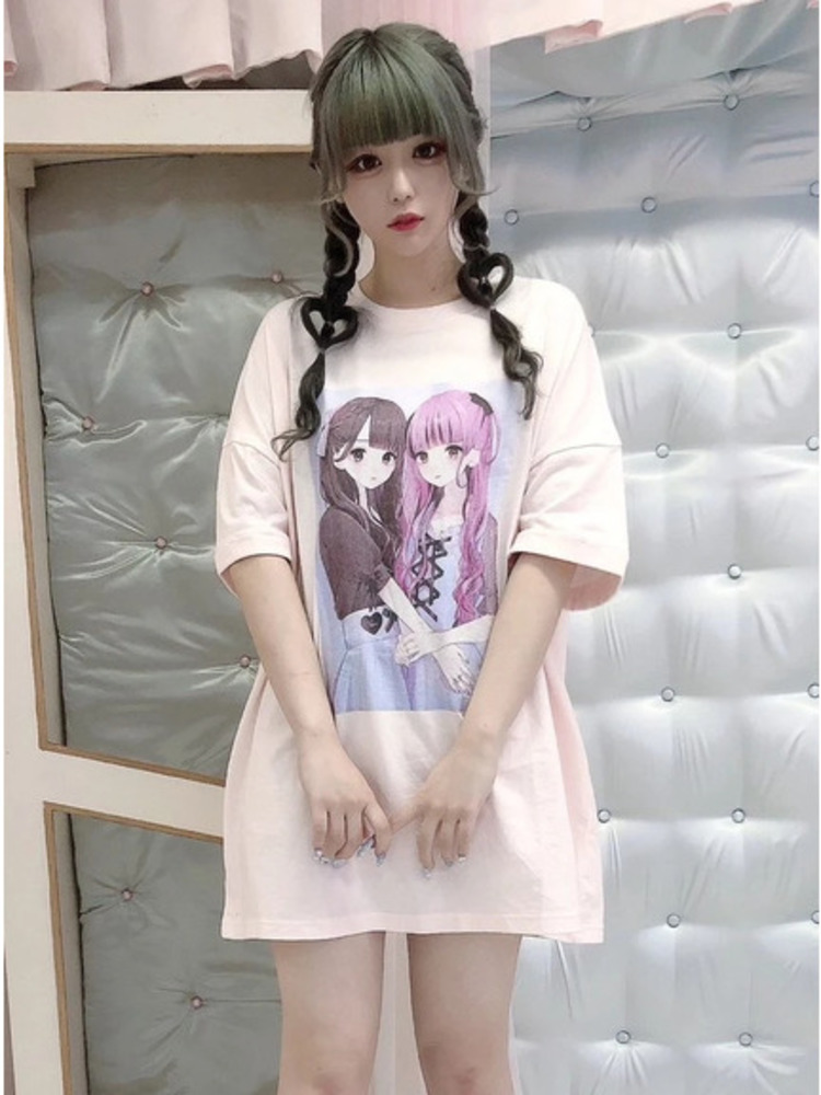【美品】HARE フォトシアーシャツ by とんだ林蘭＆Takako Noel 新品級】HARE 新作フォトシアーシャツbyとんだ林檎&Takaco Noel