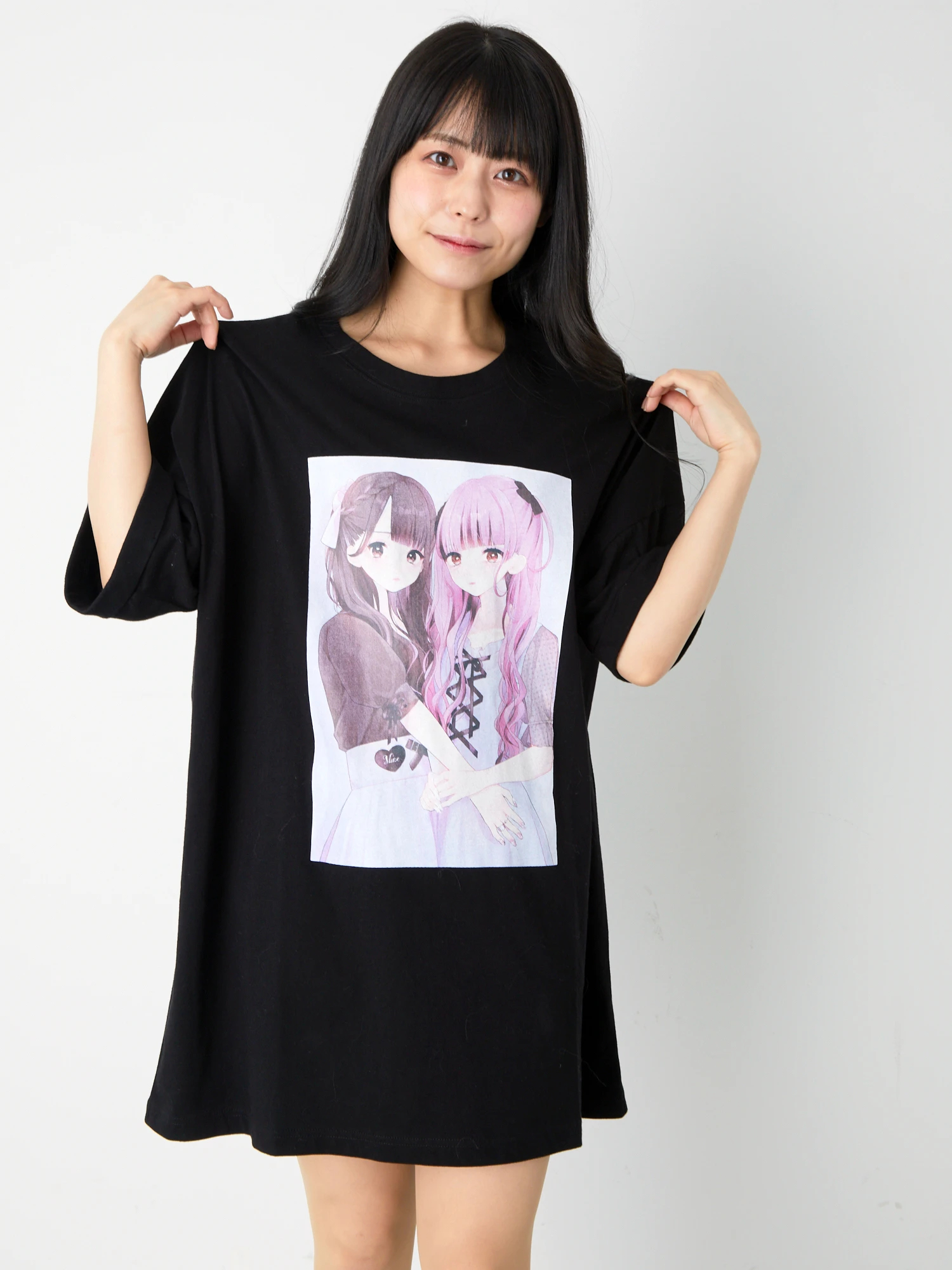 saki×rihoイラストBigTE - Ank Rouge(アンクルージュ)のTシャツ