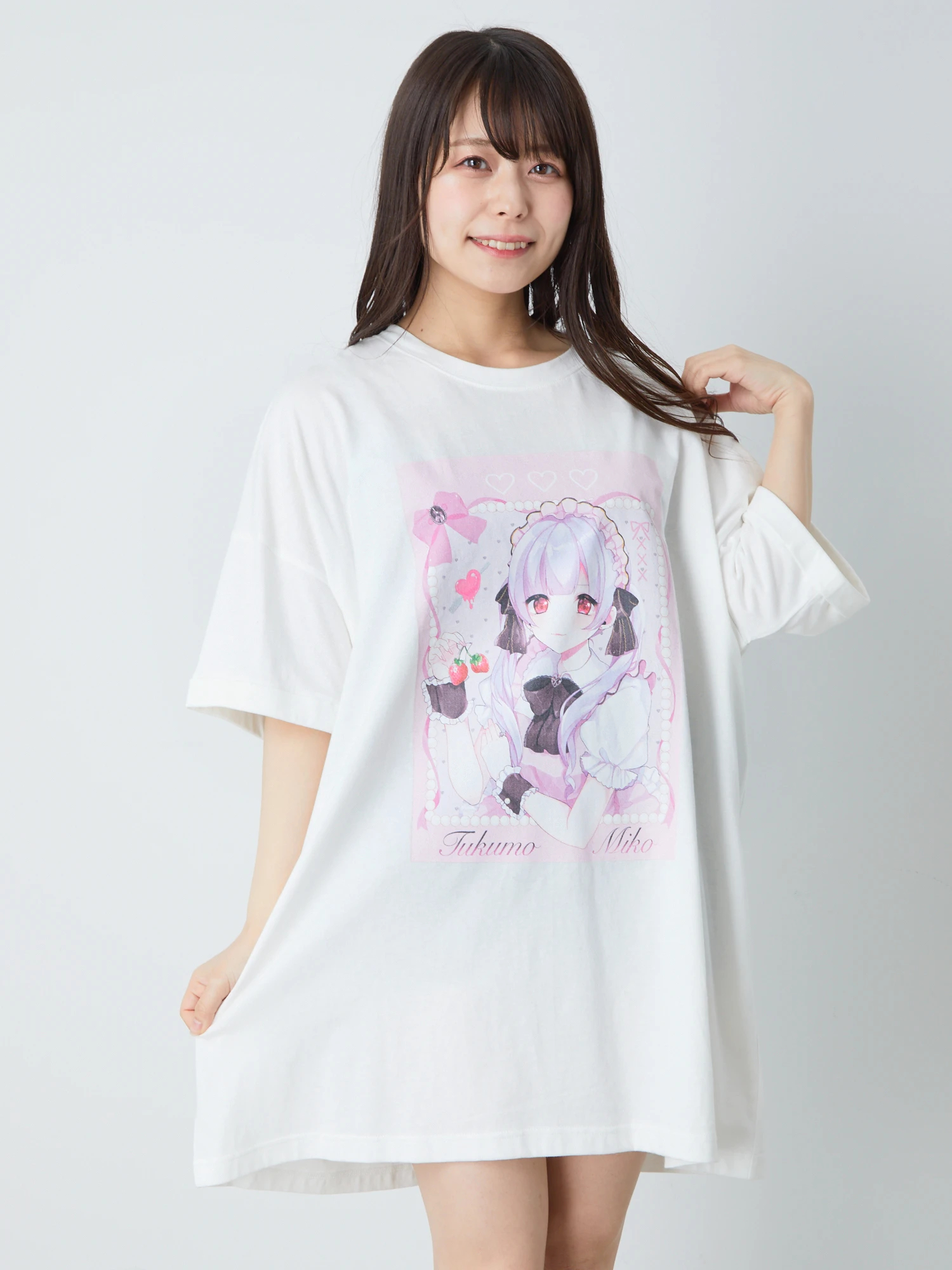 月雲巫女ちゃんコラボBigTE - Ank Rouge(アンクルージュ)のTシャツ