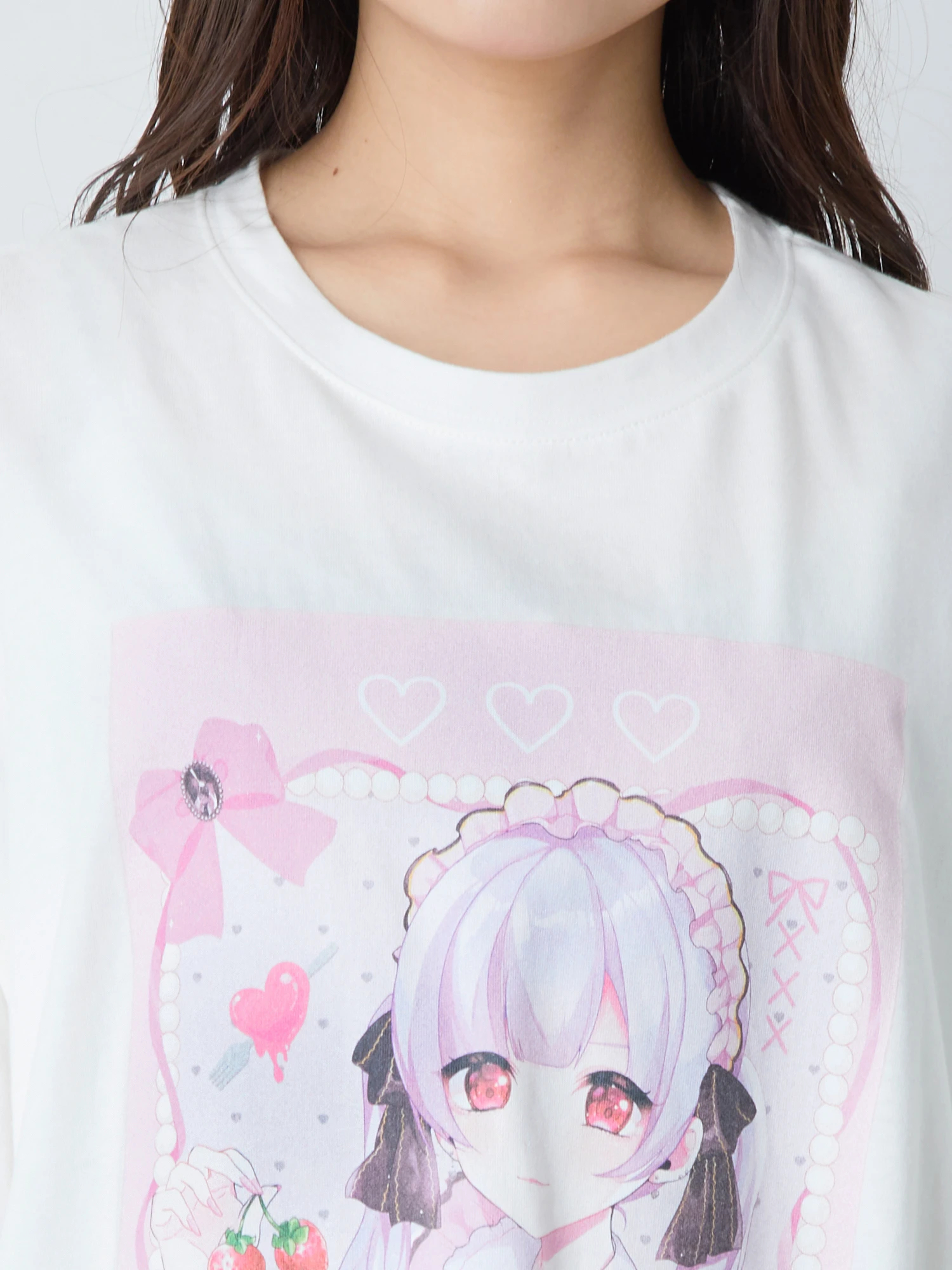 月雲巫女ちゃんコラボBigTE - Ank Rouge(アンクルージュ)のTシャツ