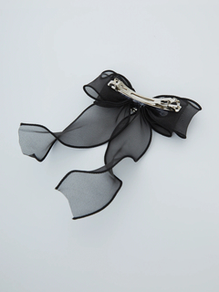 オーガンジーリボンバレッタ