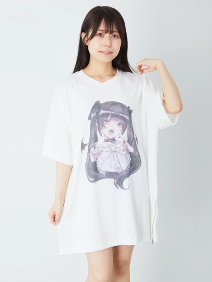 ゴシックドール女の子プリントbigte Ank Rouge アンクルージュ のtシャツ カットソー ファッション通販 Ailand アイランド