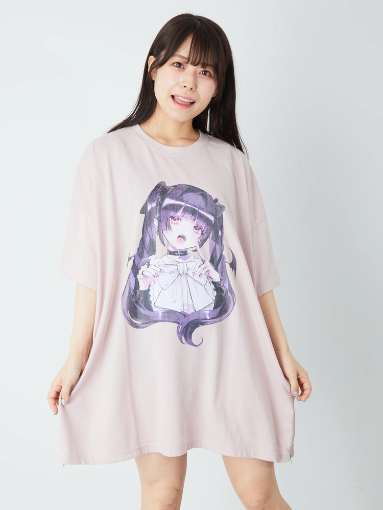 Ank Rouge ゴシックバックプリントブルゾン ゴシックバックプリントブルゾン - Ank Rouge(アンクルージュ)の
