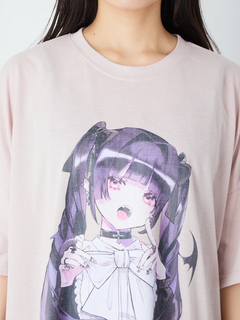 ゴシックドール女の子プリントBigTe
