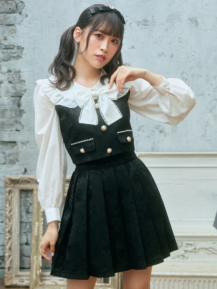 アンコキーヌ　チェーン柄パンツ（レッド） ボトムス|公式ファッション通販 Ailand（アイランド）
