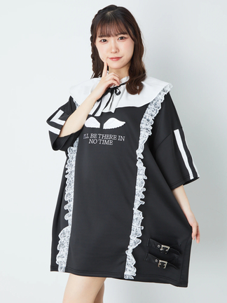 天使の羽ジャージBigTe - Ank Rouge(アンクルージュ)のTシャツ