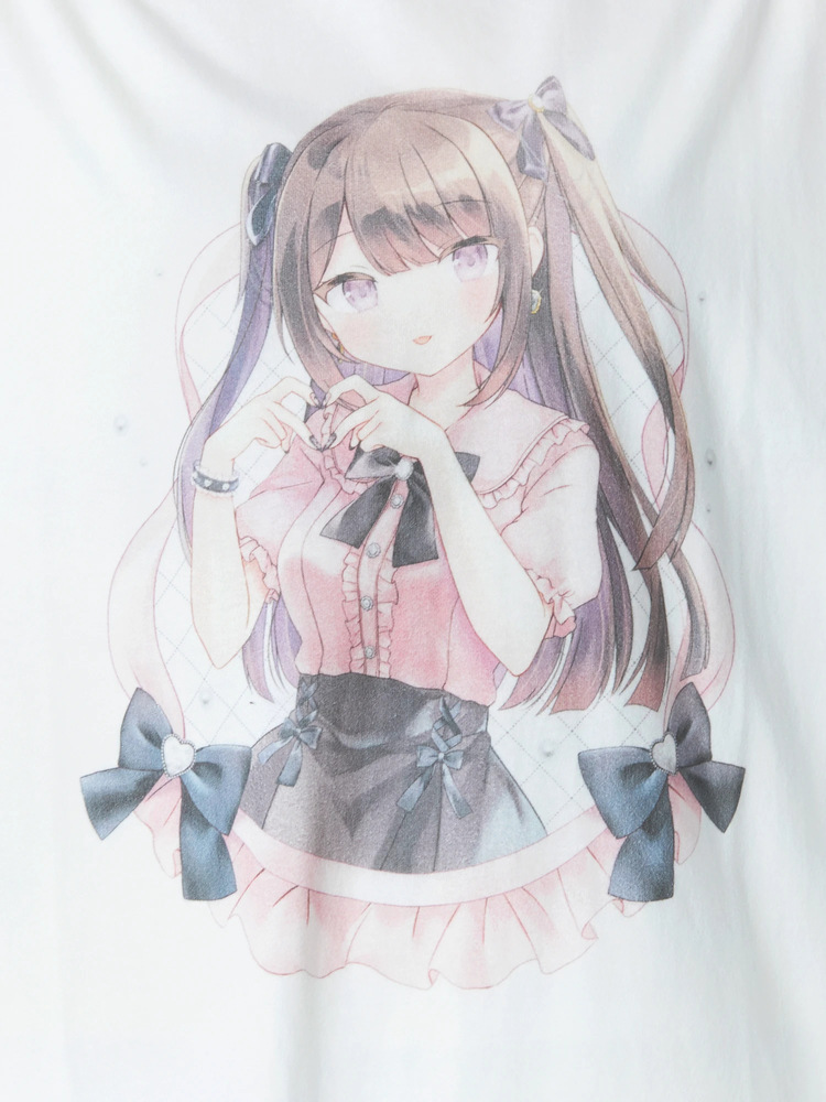 地雷ちゃんコラボイラストBigTe - Ank Rouge(アンクルージュ)のTシャツ