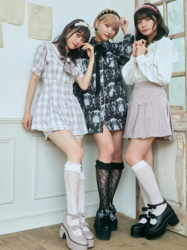 セーラーカラーチェック柄コンビネゾン - Ank Rouge(アンクルージュ)の  