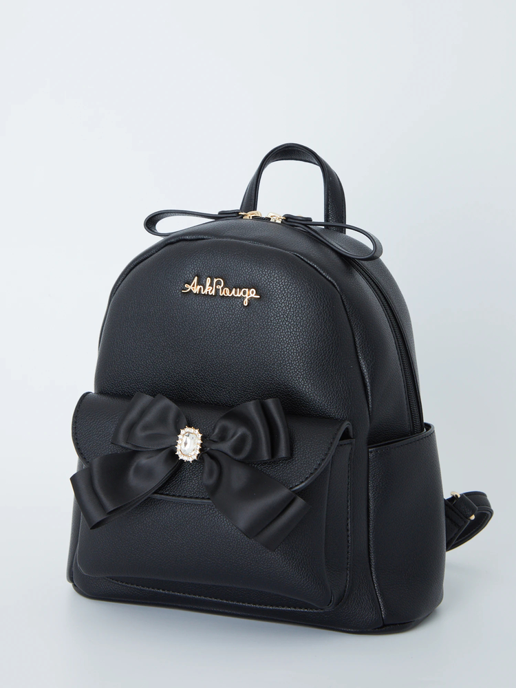 ビジューリボンミニリュック - Ank Rouge(アンクルージュ)のリュック