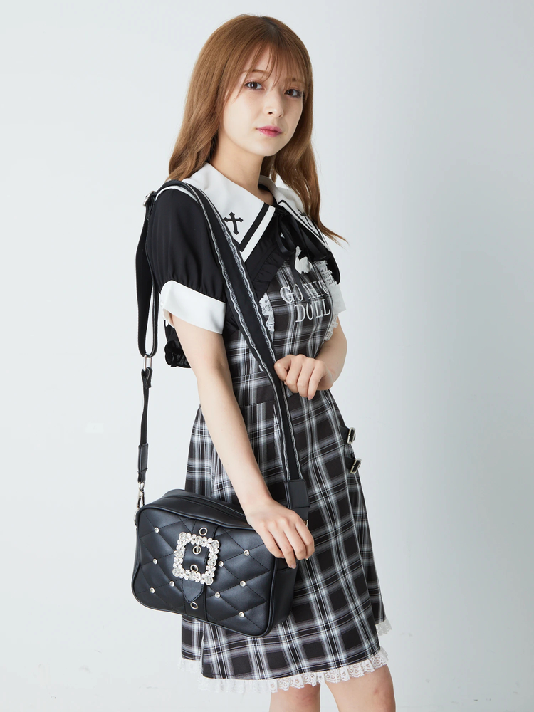 ビジューキルティングショルダーBag - Ank Rouge(アンクルージュ