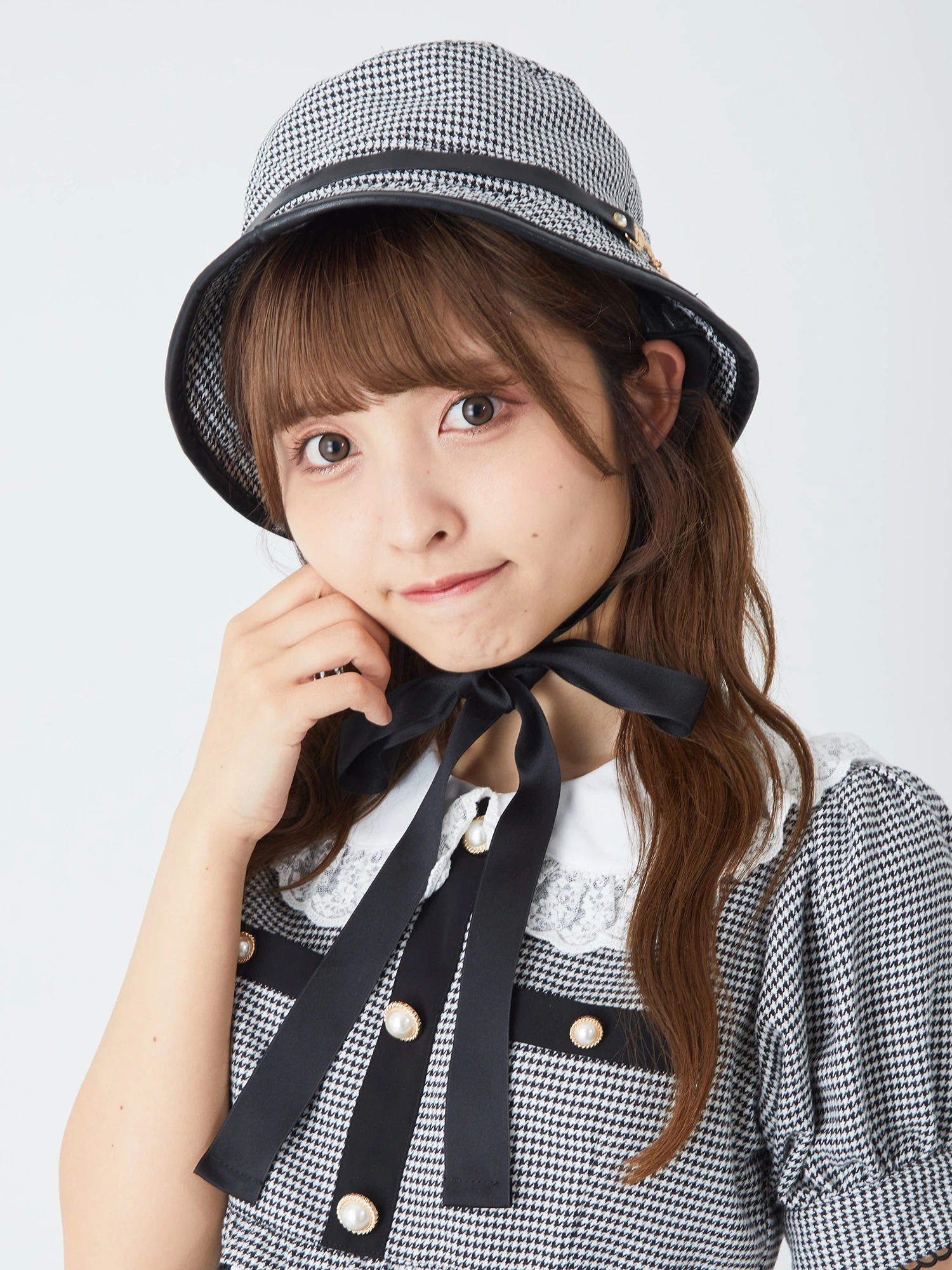 Areeam♡ リボン付きウールハット Areeam♡ リボン付きウールハット