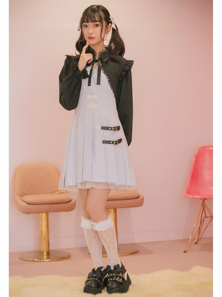 希少♡Angelic Pretty♡ドットリボンショートコート