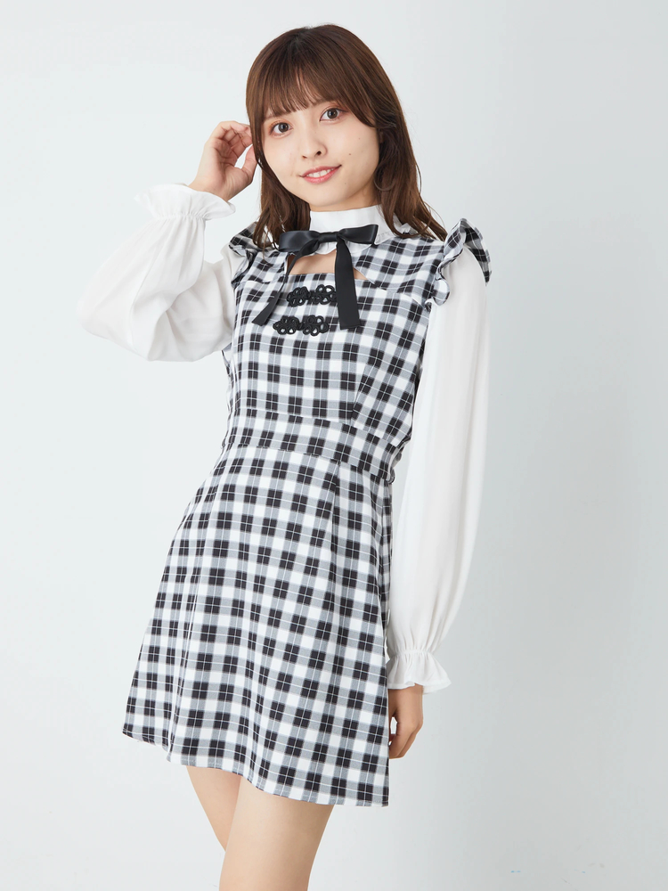 Ank Rouge ジャガードドーリーワンピース ジャガードドーリーワンピース - Ank Rouge(アンクルージュ)の