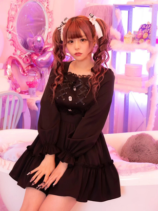 LIZLISA アンクルージュ トップス ワンピース 赤 LIZLISA アンクルージュ トップス ワンピース 赤 Ank Rouge