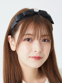 ビジューリボンドーリーカチューシャ