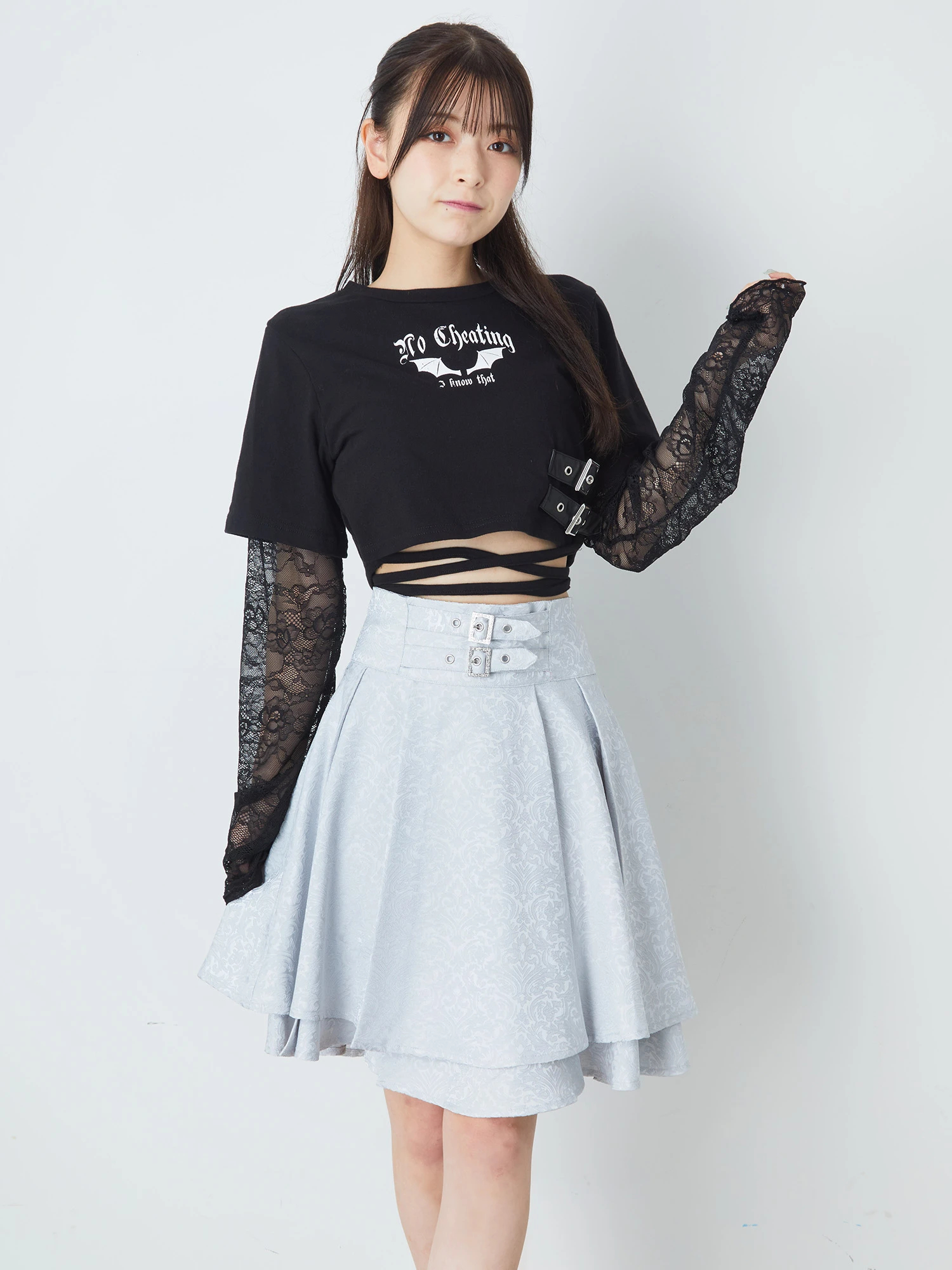 ベルトフレアSK - Ank Rouge(アンクルージュ)のスカート｜ファッション 