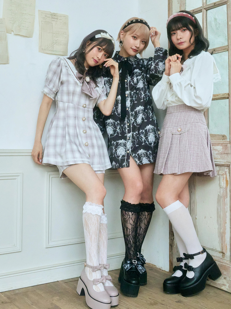 ANK ROUGEロゴリボン厚底ローファー ロゴリボン厚底ローファー - Ank Rouge(アンクルージュ)の