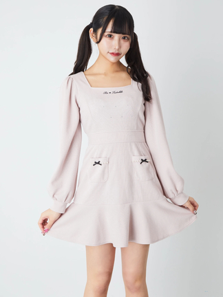 Ank Rouge Re♥Twinkle Backリボンスイーツ ワンピース Re♥Twinkle BackリボンスイーツOP - Ank Rouge(アンクルージュ