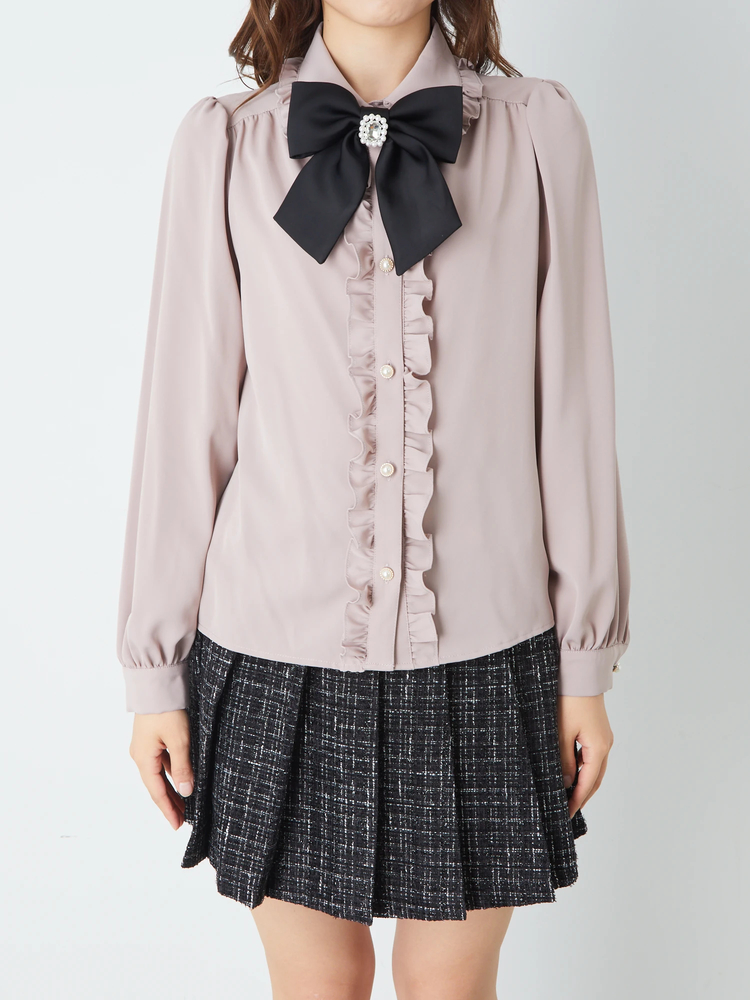 ♡ビジューリボンブラウス♡ lindes-bk-2.jpg