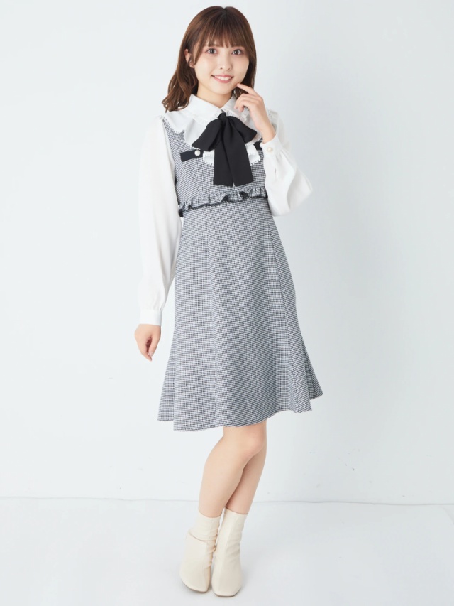 レイヤードマーメイドワンピース - Ank Rouge(アンクルージュ)の  