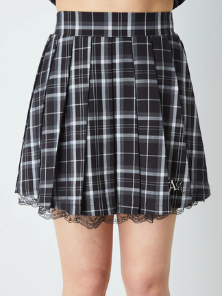 イニシャルプリーツSK - Ank Rouge(アンクルージュ)のスカート