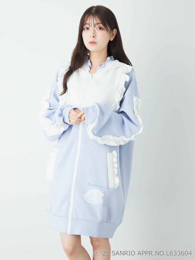 シナモロールジャージ - Ank Rouge(アンクルージュ)のパーカ