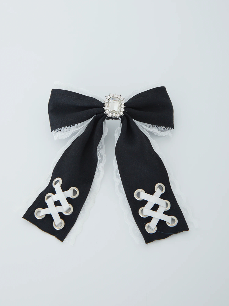 スピンドルリボンバレッタ - Ank Rouge(アンクルージュ)のヘッドアクセ