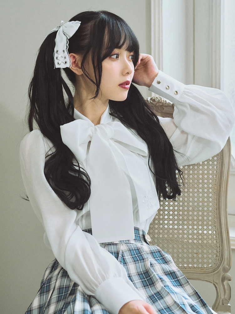 スピンドルリボンバレッタ - Ank Rouge(アンクルージュ)のヘッド スピンドルリボンバレッタ - Ank Rouge(アンクルージュ)のヘッド