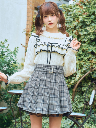 【Oliwa×Yumin ha】Angel Pleated Skirt Oliwa×Yumin ha】Angel Pleated Skirt